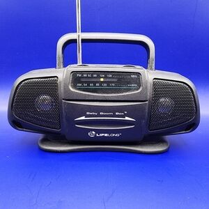 Lifelong Mini Baby Boom Box AM/FM Portable Radio, model 2225.